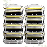 8 替刃 マニュアル ジレット替刃 ン手動カミソリ 手動カミソリ ジレットフュージョンと互換性あり メンズカミソリ Fusion交換刃です Fusion互換性があります