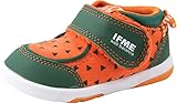 (イフミー) IFME 22-6705 子供 キッズ ベビー ローカット スニーカー (12.0cm, オレンジ)