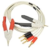 LCR メーター低抵抗バナナターミナルケルビンのテスト用のプラグインのクリップケーブルリード