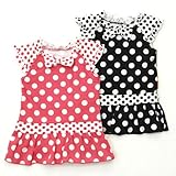 キッズフォーレ Kids Foret キッズ水着 ワンピース スイムウェア 水玉 (80cm, ブラック)