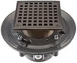 Jones Stephens D4996RB 3X4-Inch PVC Drain for 5-Inch Square Multi Head Shower, Oil Rubbed Bronze [並行