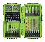 Greenlee DDKIT-1-68 Electrician's Drill Driver Bit Kit, 68-Piece by Greenlee
