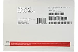 Microsoft Windows Server 2022 標準64ビットライセンス - 16コア - OEM - DVD