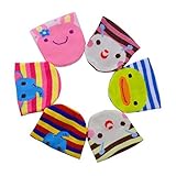 10 Pairs Baby Anti Slip Socks Cute Animal Toddler Socks Lystaii Anti Skid Cartoon Socks for 12-36 Mo