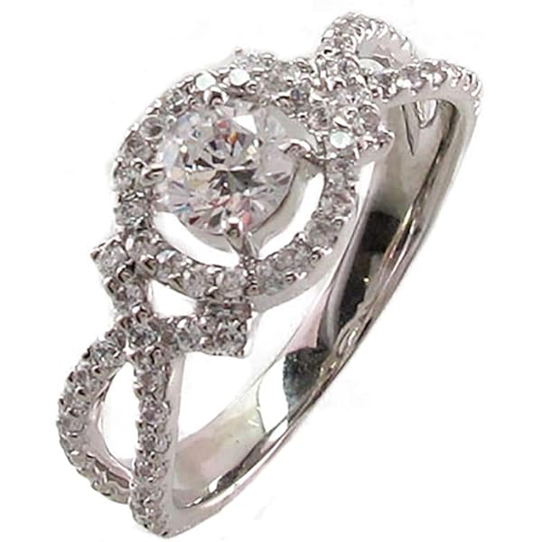 Amazon | pt900 0.25ctUP一粒ダイヤモンドリング Nastro 0.25カラット