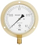 第一計器製作所 汎用型圧力計 BT G3/8 100φX0~0.2MPa