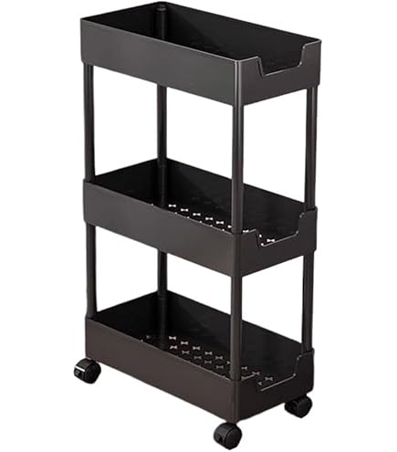 Amazon.co.jp: IKEA イケア ワゴン ブラック 54×18×71cm m30613908