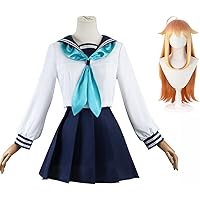 Amazon.co.jp: [AcosOrz] 鹿乃子のこ コスプレ衣装 全セット 髪