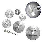 Tiptiper 7個のHSSメタル円形の鋸盤のホイールブレードはドレミルドリルの回転ツールをカット 大工用