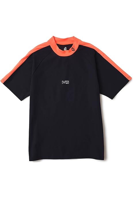 【新品】ヴィトゥエルヴ　ゴルフ　メンズ　シャツ　ネイビー　Mサイズ 新品】ヴィトゥエルヴ ゴルフ メンズ シャツ ネイビー Mサイズ