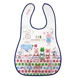 【Rub a dub dub】 R.ベビー お食事 エプロン (大) (ブルー)