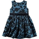 Carter's(カーターズ) サテンドレス ネイビー ワンピース 6ヶ月【並行輸入】