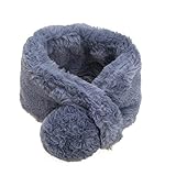 Domybest子供の厚いスカーフ 秋と冬 無地ベビースカーフ 強い汗吸収 1-10歳の赤ちゃんに適しています 暖かく保つ 百日記念 写真小道具 簡単に清掃する マテリアルスキン