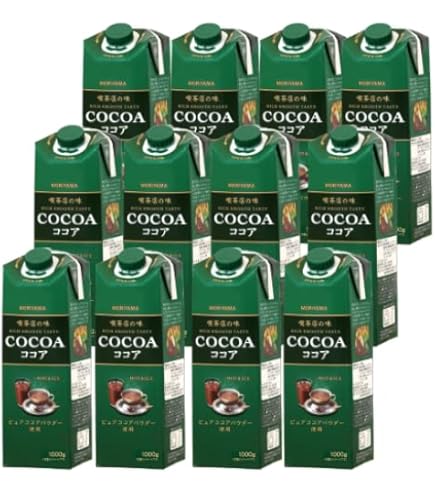 Amazon.co.jp: 【常温配送】守山 乳業 喫茶店の味 ココア 1000g × 6本