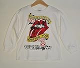 (ローリング・ストーンズTシャツ) KID'S T-shirts ROLLING STONES　　TATTOO YOU LONG SLEEVE　　 WHITE Size-3T
