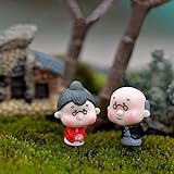 ReFaXi Miniature Fairy Gardenテラリウム人形HouseフィギュアStatueホームインテリアオーナメント