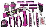 Cala Tools KDE139TK Tool Set with Case, Pink, 139-Piece by Cala Tools