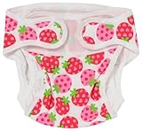 おむつカバーいちごプリント60cm