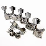 GOTOH SG381 MG 07 C L6 クローム マグナムロック 片側 ギター ペグ 6個セット 【Ebiオリジナルピック付】
