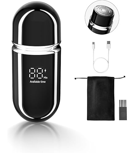 Amazon | シェーバー メンズ 【2024新登場】小型電動シェーバー IPX7