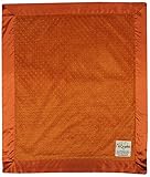 My Blankee Minky Dot Baby Blanket, 30 x 35, Mandarin by My Blankee
