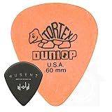 Jim Dunlop Tortex Standard Pick 12枚セット トーテックス スタンダード ピック ＆ Musent Custom Players Pick 付き | 418B.60-ORG-12P