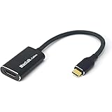 MacLab. USB Type-C HDMI 変換 アダプター ケーブル Thunderbolt 3-4 HDMI ブラック オス メス 【最新Mac対応モデル】【 4K (3840×2160／60Hz)】 サンダーボルト コネクタ Apple M