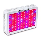MasterGrow 1000WフルスペクトルLED，植物灯/植物育成用LEDライト，新型ダブルチップ，10W*100pcsフルスペクトルLED，水耕栽培ライト，野菜工場、植物農園、植物栽培工場