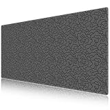 iCasso マウスパッド ゲーミング 大型 北欧風柄 デスクマット90x40cm 耐水性 清潔しやすい 滑り止め ゴムベースデスクマット 