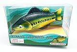 Rittle Large-mouth Bass, Realistic Swimming Fish Water Pool and Bath Toy 8" (Battery Operated) [並行輸入