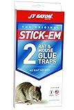 JT EATON155NStick-Em Rat and Mouse Glue Trap-2PK GLUE RAT TRAP (並行輸入品)