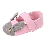 Tovadoo ベビーシューズ スリッポン 女の子 秋冬 多色 ウサギ 歩行練習 柔らかい ギフト 0-18ヶ月