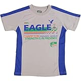 ボーイズキッズ[Blue Mart(ブルーマート)]男の子英字プリント入り|スポーツ半袖Ｔシャツ|綿100％ 120cm Ｄ柄-グレー