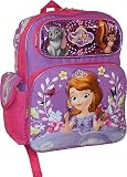 Disney Princess Sofia Deluxe 3D Embossed 14" School Bag Backpack [並行輸入品]