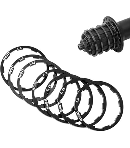 Amazon | スプロケスペーサー 自転車カセットスペーサー スペーサー