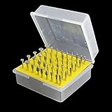 50pc 1/8'' Shank Diamond Coated Rotary Burrs Small Head Style Fits Dremel Rotary Tools [並行輸入品]