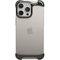 Arc pulse iphone14pro用ケース　シルバー Arc（アーク） アルミバンパー ケース [ iPhone 14 Pro / 14Pro