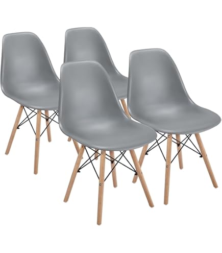 Amazon｜EGGREE ダイニングチェア 4脚セット コンパクト 椅子イス