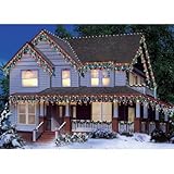 Holiday Time 300-Count Icicle Christmas Lights, Multi-Color 7.28 x 3.35 x 6.69 Inches [並行輸入品]