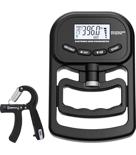 NEW) GD DYNO-200 Digital Hand Dynamometer Grip Strength