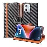 KW-LINK Moto G64 5G ケース 手帳型 Motorola moto g64y 5G ケース 耐衝撃 炭素繊維風 マグネット開閉式 モトローラG64 ケースカバー 財布型 カード収納 肌触り良い MOTOg64 カバー スタンド機能 全面保護 指紋防止 モトローラg64y 5g スマホケース 軽量 シンプル おしゃれ 男性向け カーボン調ケース(ブルー)