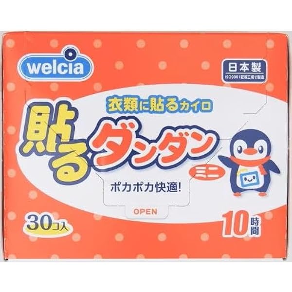 Amazon | エステー 貼るダンダンミニ30個入り | エステー | 使い捨てカイロ
