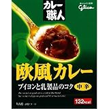 グリコ カレー職人 欧風カレー ブイヨンと乳製品のコク 中辛 200g