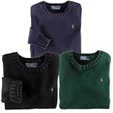 Ralph Lauren セーター 【ネイビー・ダークグリーン・ブラック】　【2歳～3歳】　（並行輸入品） (3T　（3歳）, ブラック)