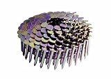 Grip-Rite GRCR5DGAL 1-3/4-Inch by 0.120-by-15-Degree Galvanized Coil Roofing Nail, 7,200 per Box [並行