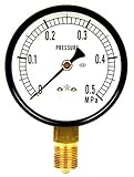 右下精器 汎用圧力計A75・G3/8 S-31・0.5MPA