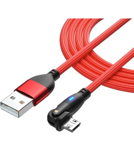 rea1 USBケーブル付 Amazon.co.jp: YFFSFDC Micro USB ケーブル L字型 180度回転