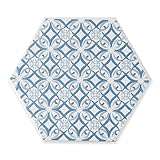 【B'stile】六角形の北欧風デザインタイル「EYR」EYR-603（磁器質｜ヘキサゴン｜屋内壁/屋内床/屋外壁用｜ノンスリップ加工）1枚