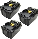 マキタ MAKITA BL1860 ３セット 互換バッテリー 18V 6.0AH 6000mAh サムスン社セル搭載 互換 マキタバッテリー