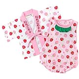 えくぼちゃん(ekubochan) はっぴ～甚平ロンパス《いちごちゃん》 (70cm)